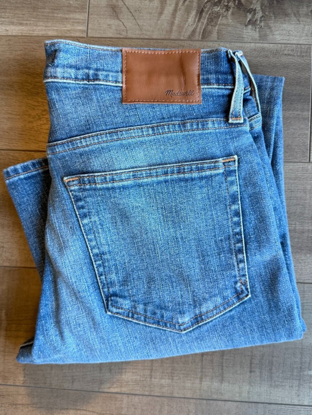 Madewell Men’s Athletic Slim Stretch Jeans Blue 30 x 32